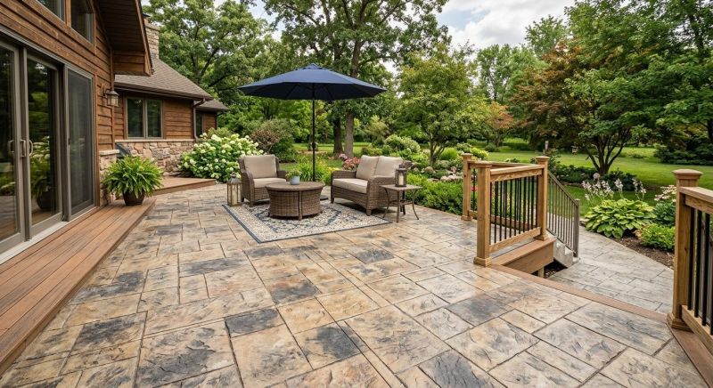 Stamped Concrete Service in Denver, CO