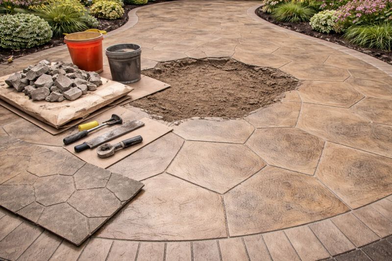 Decorative Concrete Repair in Brighton, CO