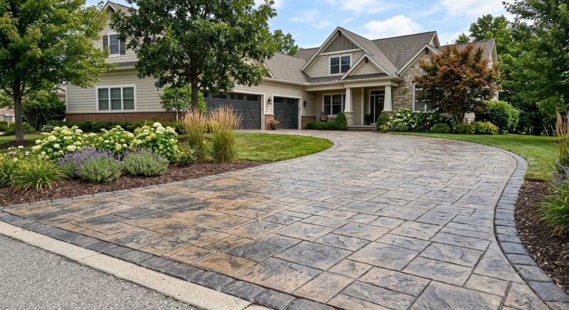 Driveway Stamping in Evergreen, CO