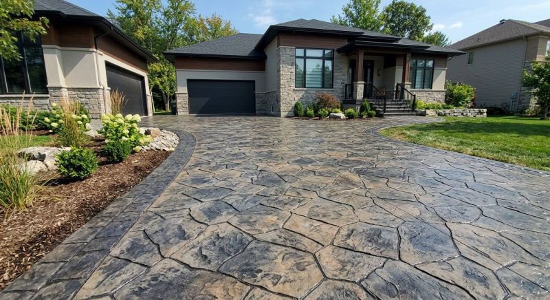 Driveway Stamping in Evergreen, CO