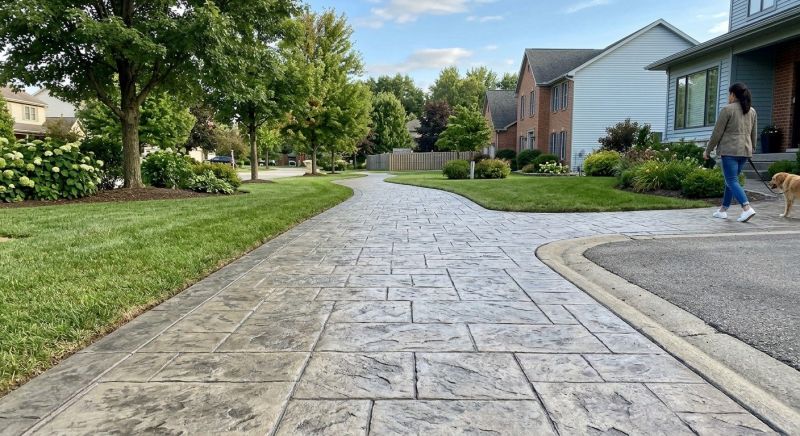 Stamped Concrete Service detail