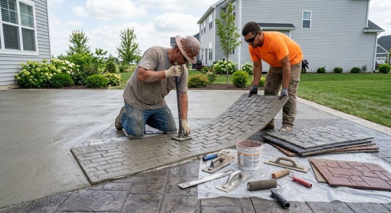 Concrete Finishing project example