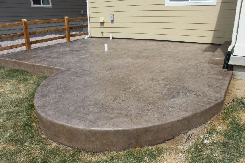 Stained Concrete Installation in Louisville, CO