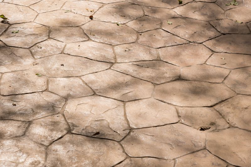 Stamped Concrete Installation in Lafayette, CO