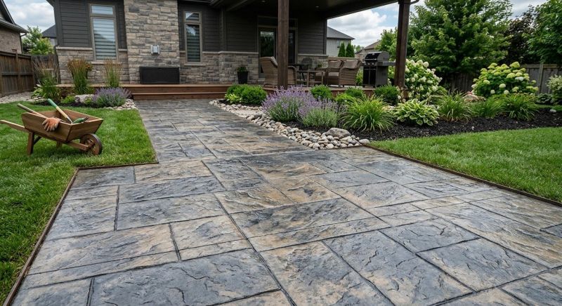 Stamped Concrete Replacement in Arapahoe County, CO
