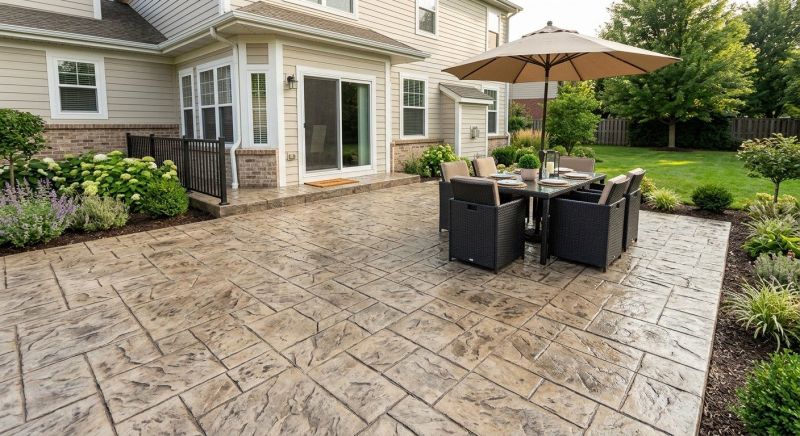 Stamped Concrete Replacement in Boulder, CO