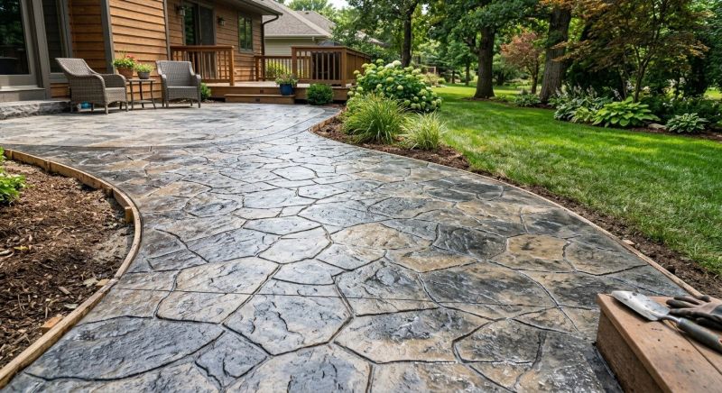 Stamped Concrete Replacement in Douglas County, CO