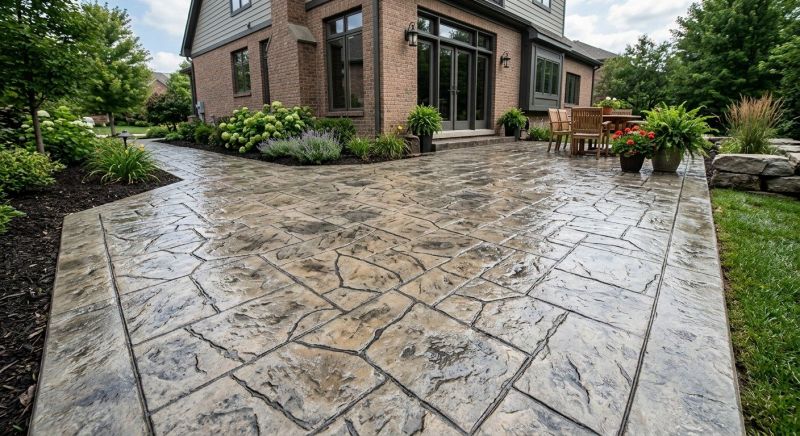 Stamped Concrete Replacement in Westminster, CO